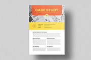 Case Study Flyer | MS Word, a Flyer Template by HiveArts (Thumbnail 2 of 3)