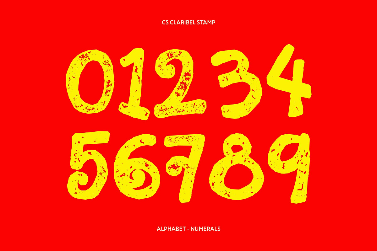 CS Claribel Stamp, a Handwritten Font by Craft Supply Co. (Photo 5 of 8)