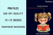 School Kids Clipart PNG, an Illustration by SinaCreation (Thumbnail 4 of 5)