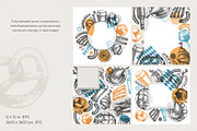 Oktoberfest German Food Vectors, a Food Illustration by Yevheniia (Thumbnail 4 of 13)