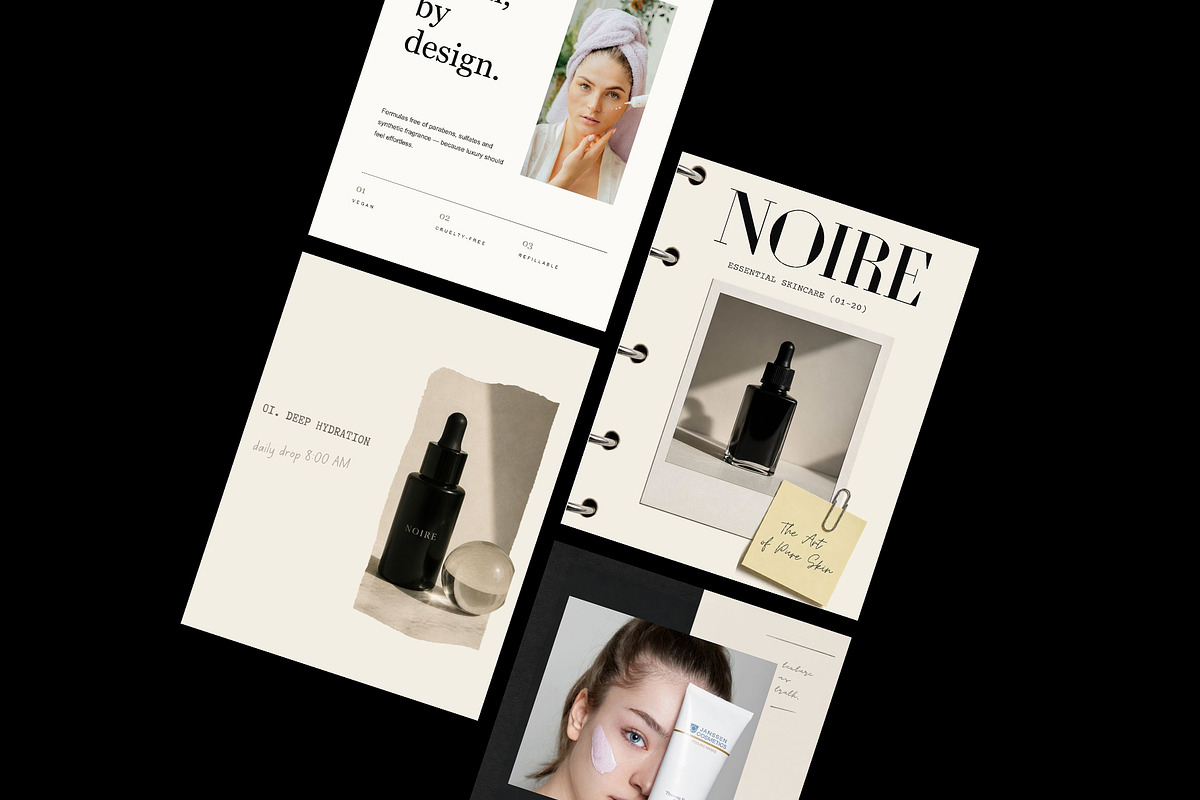 Skincare Social Media Kit, a Social Media Template by Devators (Photo 4 of 6)