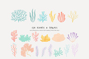 Little Mermaids. Clipart & Patterns, a Decorative Illustration by annartdreams (Thumbnail 5 of 11)