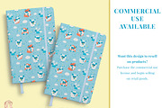 Chillin' Yeti Surface Pattern, a Pattern Graphic by Preyer Design (Thumbnail 4 of 8)