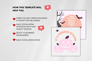 Halloween Instagram Template, a Social Media Template by CreativeTempHub (Thumbnail 5 of 7)