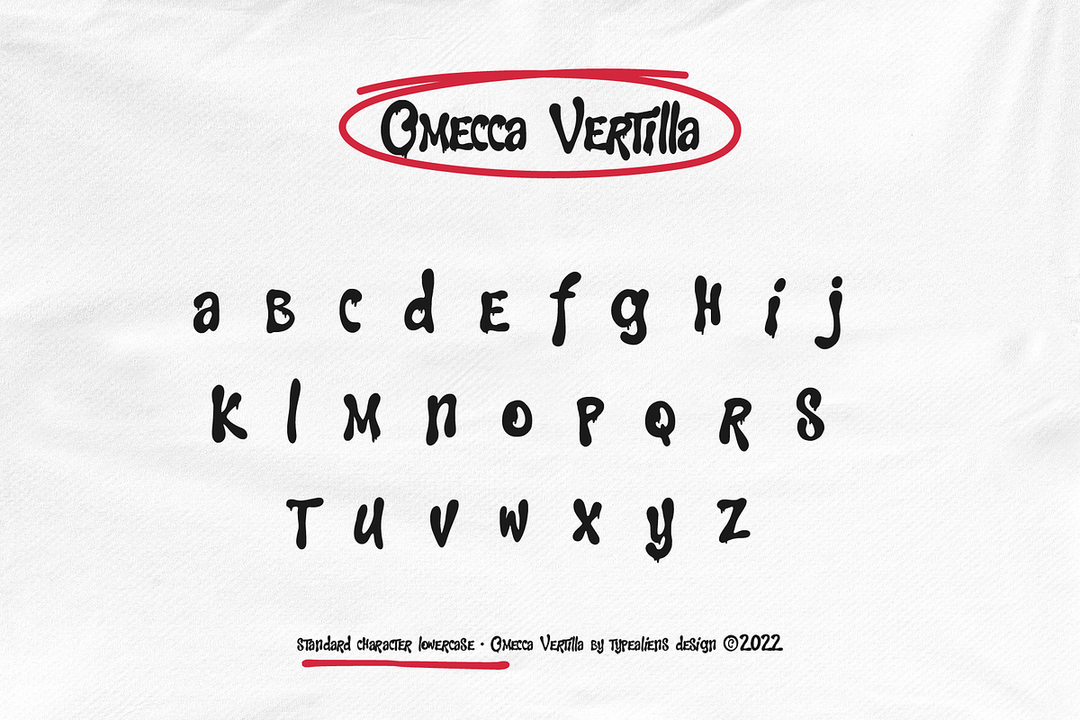 Omecca Vertilla, a Sans Serif Font by ilhamtaro (Photo 7 of 10)