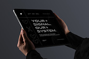 Neo Rizon - Modern Dot Display, a Sans Serif Font by Typia Nesia (Thumbnail 9 of 12)