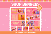 Cute Shop Banner Templates, a Shopify Template by SunshineStudioBoutique (Thumbnail 1 of 7)