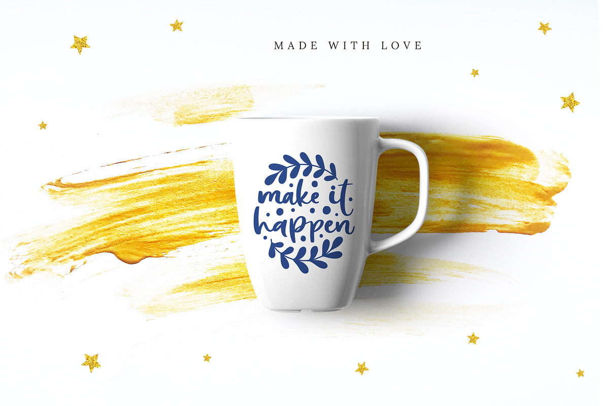 Be Amazing Font with Posters & Decor preview 5
