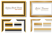 Luxury Realistic Golden Frame Set, a Background Graphic by Rafasya WorkArt (Thumbnail 2 of 3)