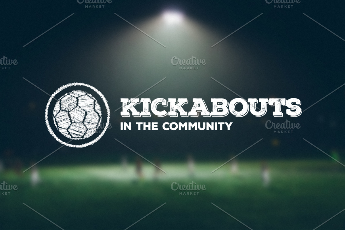 Kickabouts Logo, a Branding & Logo Template by GLXY (Photo 1 of 5)
