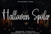 Halloween Spoiler, a Handwritten Font by FreshTypeINK (Thumbnail 1 of 8)
