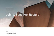 The Architect - Elementor Template, a Websites & App Template by Elementor Market (Thumbnail 2 of 4)