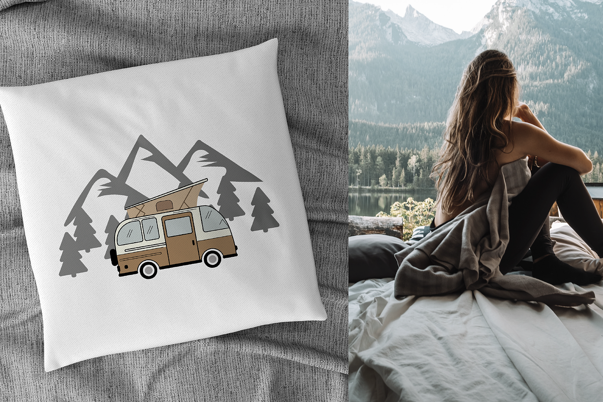 SALE -35% | CamperVan’59, an Illustration by lokfrid (Photo 4 of 8)