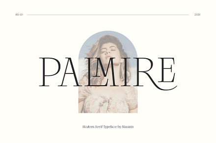 Palmire - Modern Serif Typeface, a Serif Font by Masanis