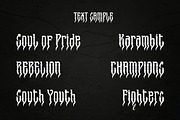 BARRACUDA TYPEFACE, a Blackletter Font by EN86-21 (Thumbnail 2 of 5)