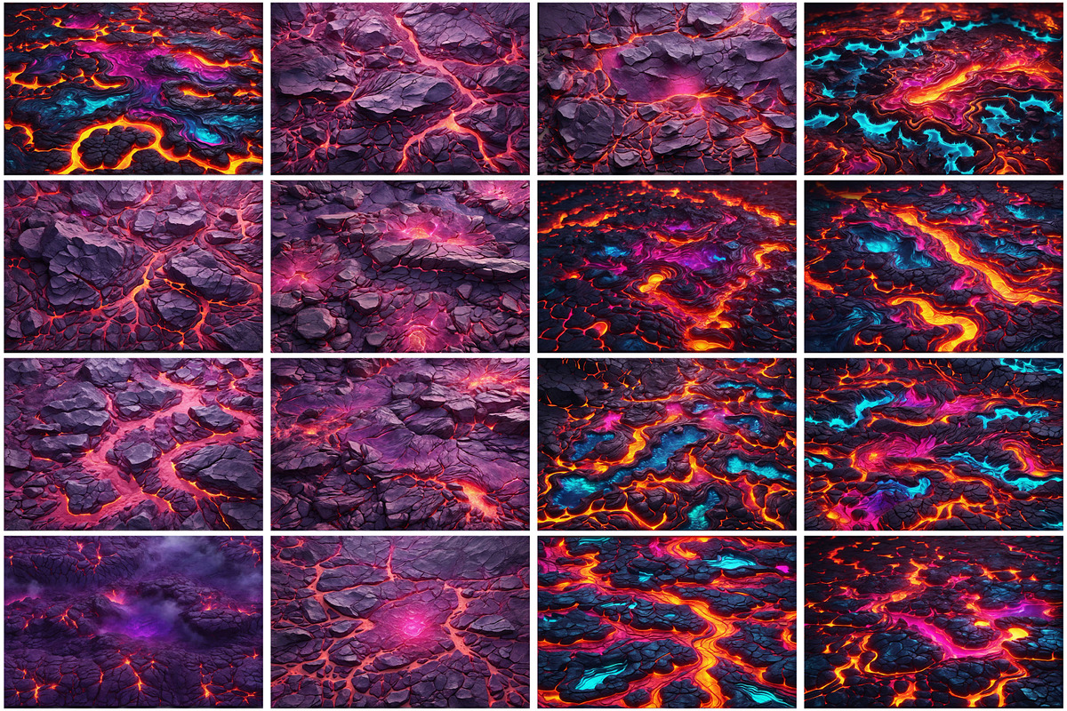 Lava Texture Background, a Texture Graphic by Forhadx5 (Photo 6 of 8)