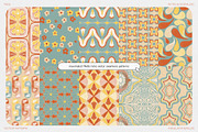 Funky 60s Vector Patterns, a Pattern Graphic by angelainthefields (Thumbnail 4 of 9)