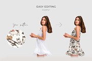 Dress Mockup Template Set, an Apparel Mockup by Neutral Mockups (Thumbnail 5 of 8)
