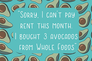 Avocado Font