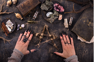 Esoteric magical background with, a Background Photo by Yulia Furman