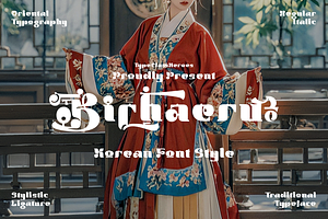Bichaeru - Korean Typeface