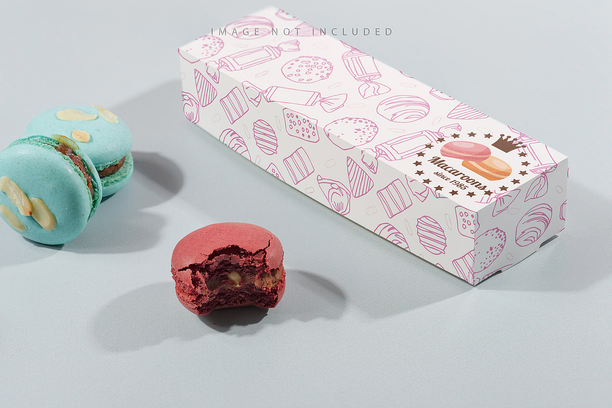 French Macarons  mockup, a Product Mockup by YuMyart (Photo 6 of 8)