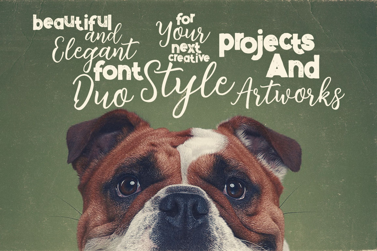Everglow Script Font Duo preview 3