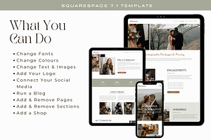 Squarespace Template: Adrianna