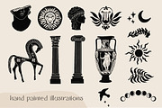 Ancient Greek, Mythology & Abstract, an Illustration by Camara Design (Thumbnail 4 of 9)