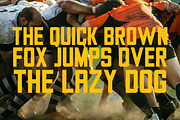 Turbozone Sport Font, a Sans Serif Font by Vadovastd (Thumbnail 8 of 8)