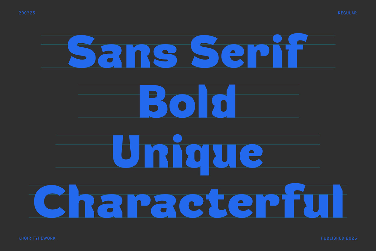 Rafigo, a Sans Serif Font by Khoir (Photo 4 of 9)