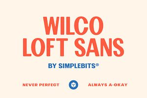 Wilco Loft Sans