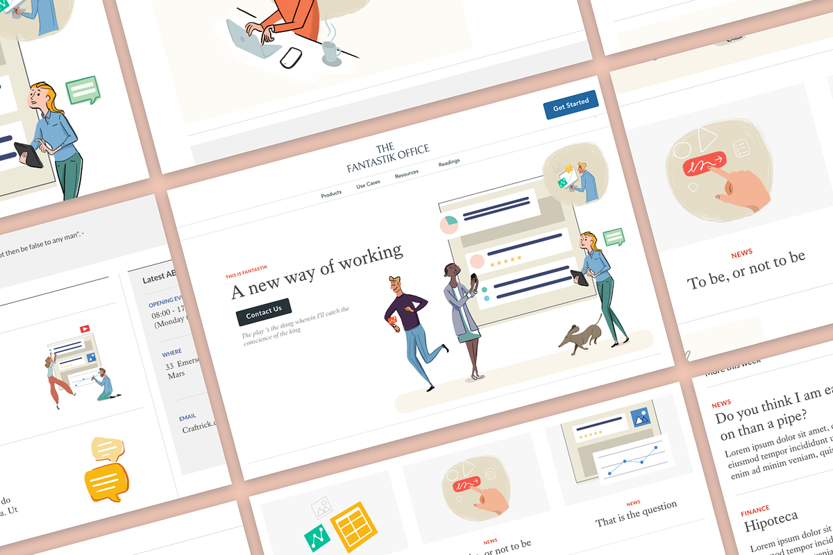 Fantastik Office Editable Graphics 2, a Finance Illustration by Craftrick (Photo 9 of 9)