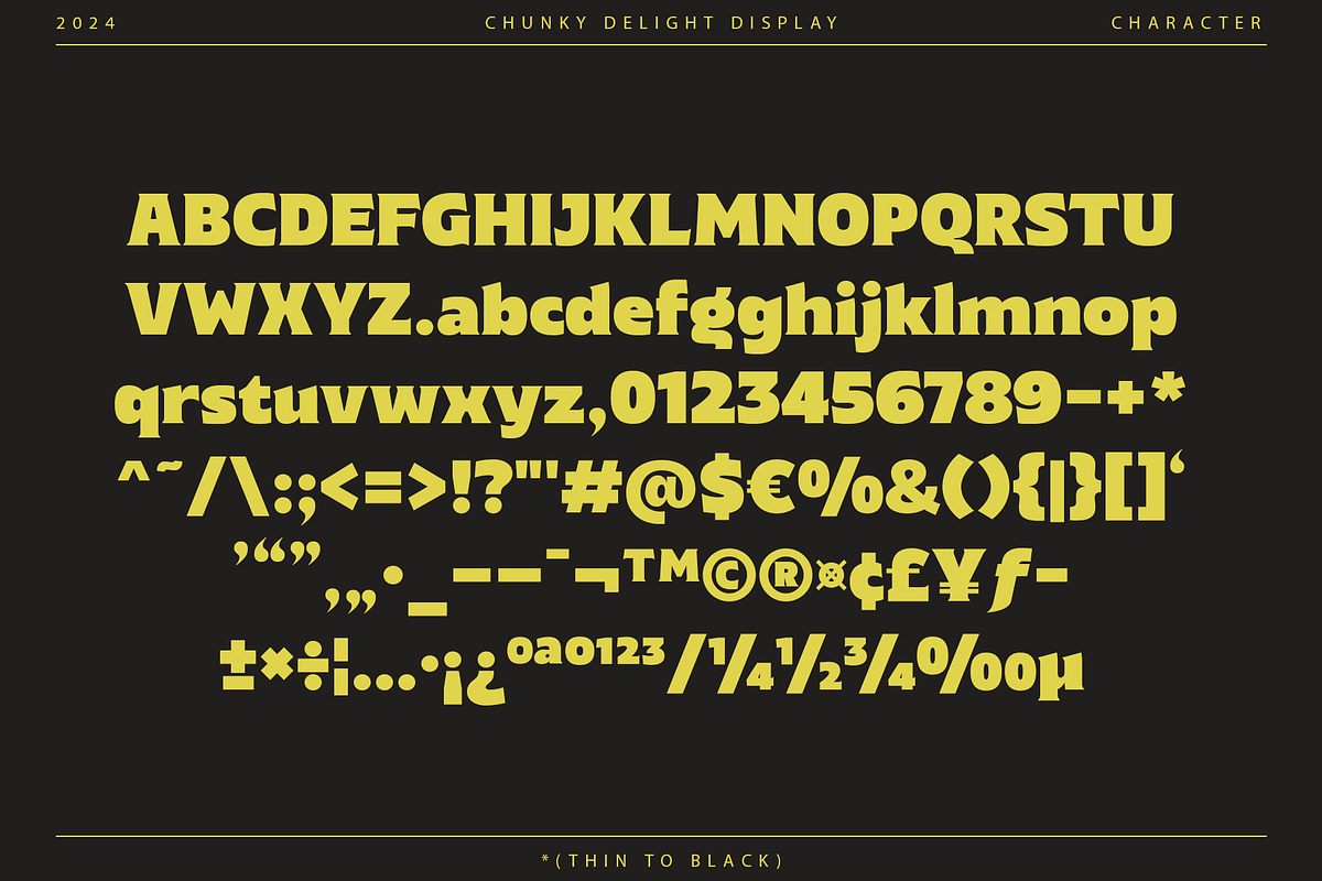 Chunky Delight, a Serif Font by Wildan Type (Photo 9 of 10)