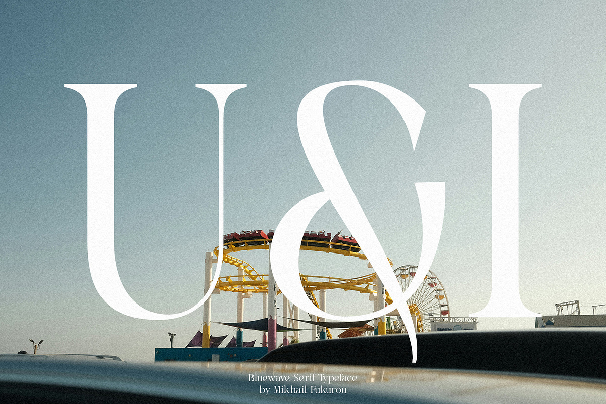 Bluewave - Modern Serif, a Serif Font by Mikhail Fukurou (Photo 3 of 11)