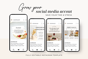 Health Wellness Instagram Templates, a Social Media Template by ShopRShop (Thumbnail 2 of 10)