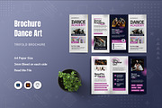 Dance Art Academy Trifold Brochure, a Brochure Template by Fannan Studio (Thumbnail 1 of 3)