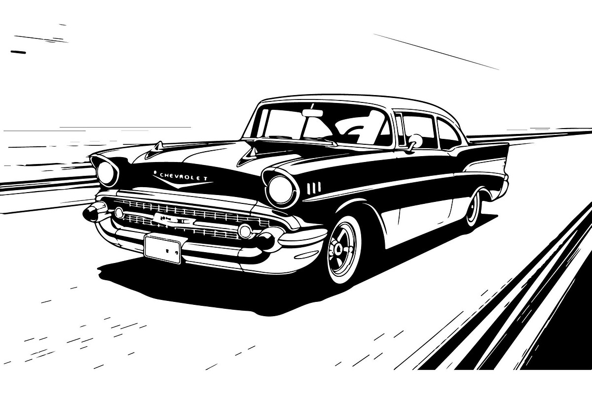 Classic Muscle Car SVG Bundle, an Object Graphic by jahid234 (Photo 3 of 12)