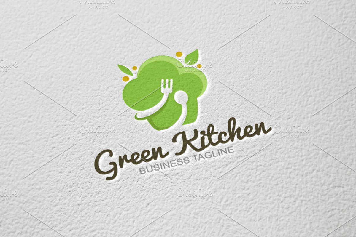 Green Kitchen, a Branding & Logo Template by Twelve.std (Photo 1 of 3)