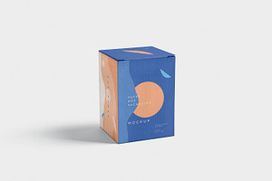 Paper Box Packaging Mockups