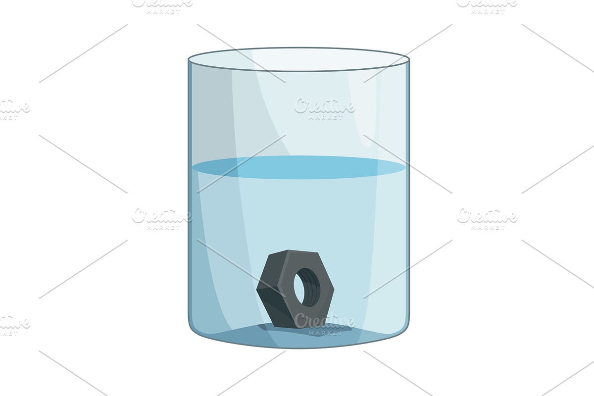 Archimedes principle, an Illustration by Things for designers