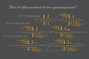 Sale-Fratello Nick Split Monogram, a Font by Debi Sementelli (Thumbnail 2 of 5)