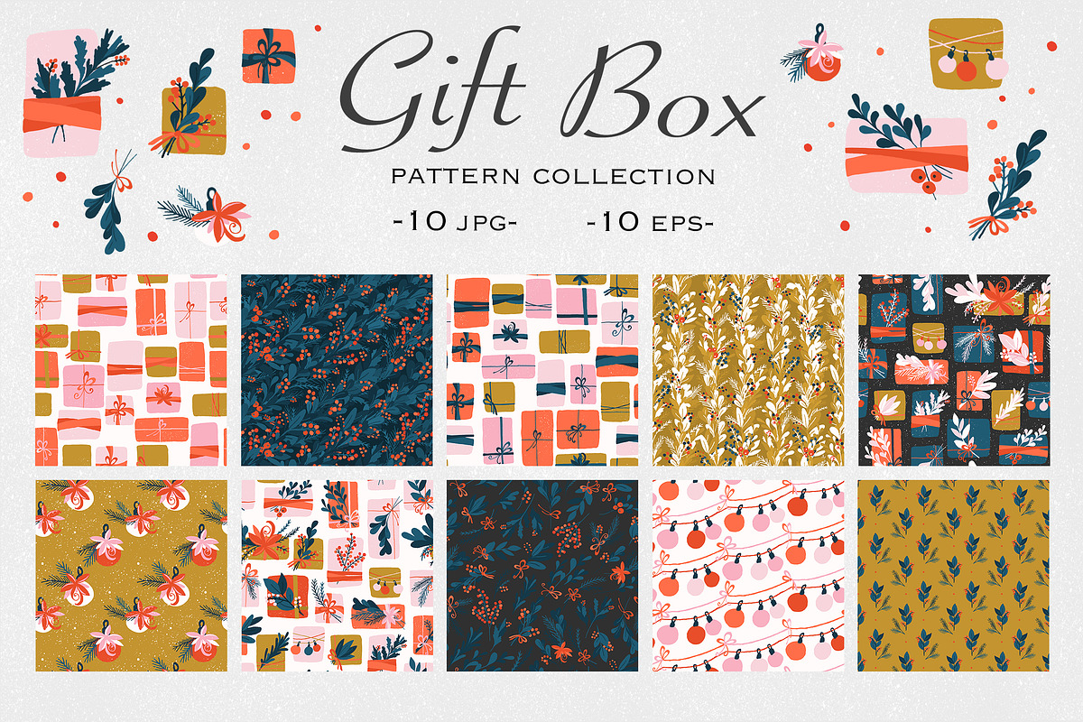 Gift Box, a Pattern Graphic by Lidiebug (Photo 4 of 5)