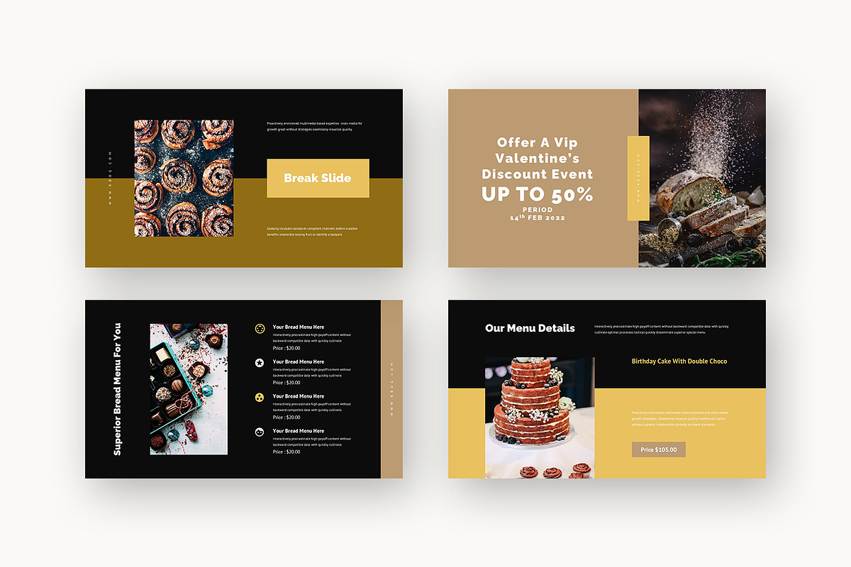 Rbog : Sourdough Shop Google Slides, a Presentation Template by Punkl Camp (Photo 13 of 16)
