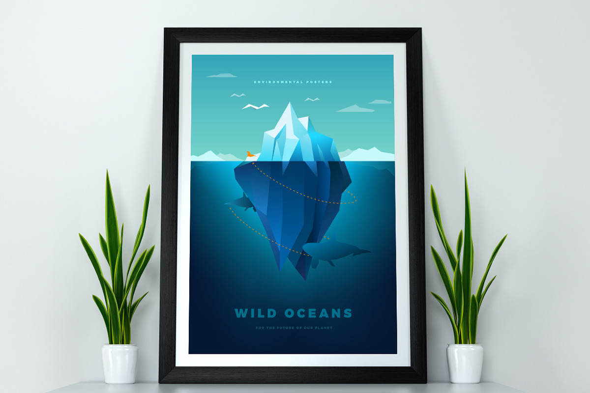 Environmental posters, an Illustration by blauananas (Photo 4 of 9)