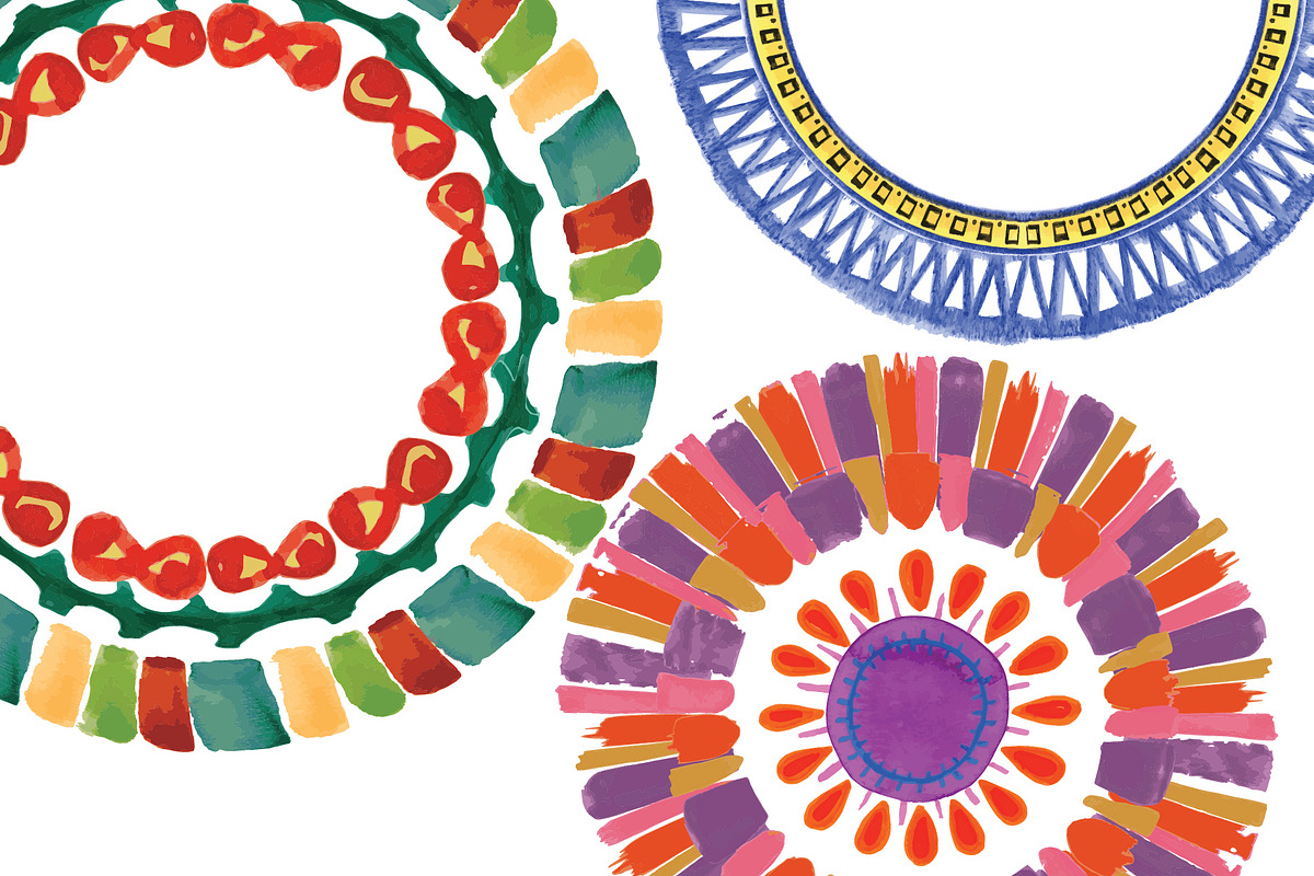 Batik Inspired Vector Brushes, a Brushes & More by KT Art & Design (Photo 2 of 3)
