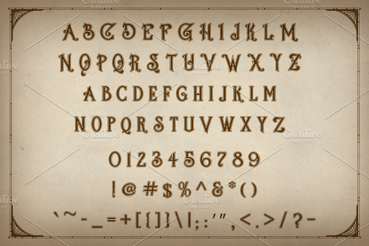 Stately Display Typeface preview 7