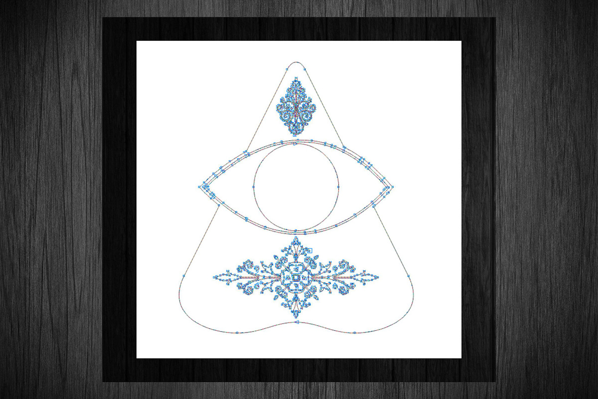 Ouija Spirit Board laser engraving, a Graphic by CncCutModel (Photo 3 of 3)