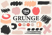 Vector Stains & Strokes Atelier +SVG, an Object Graphic by Katrinelly (Thumbnail 1 of 15)