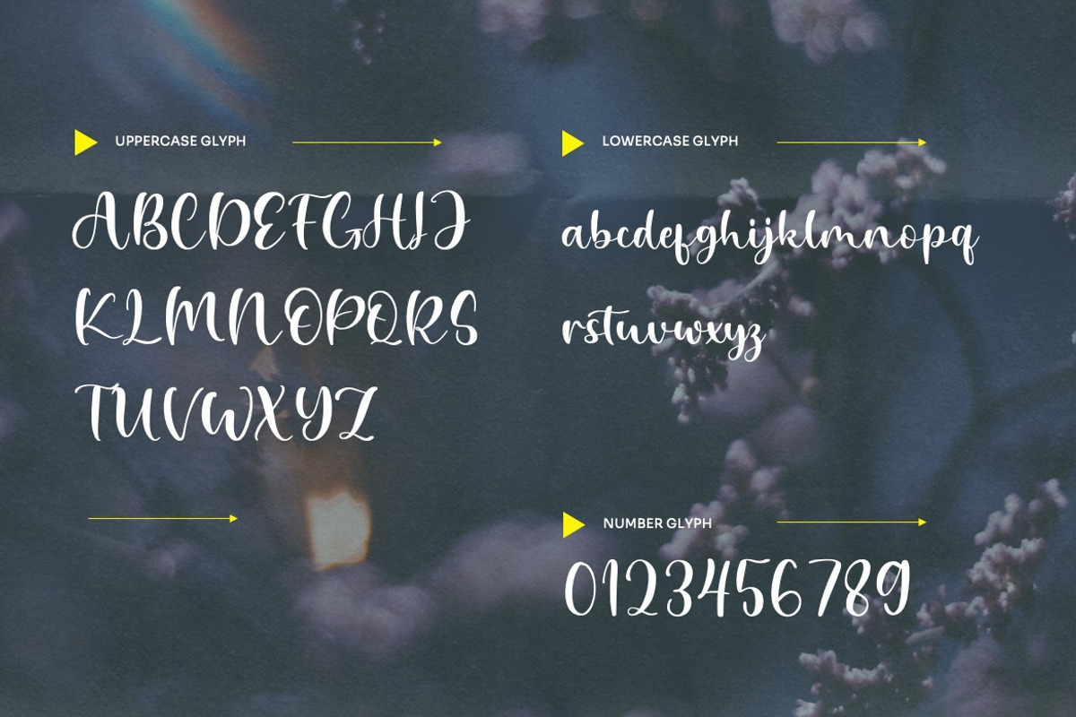 Ochaytte - Fun Script Font, a Script Font by Dhabee (Photo 10 of 13)
